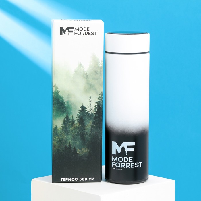 

Термос Mode Forrest, 500 мл черно-белый