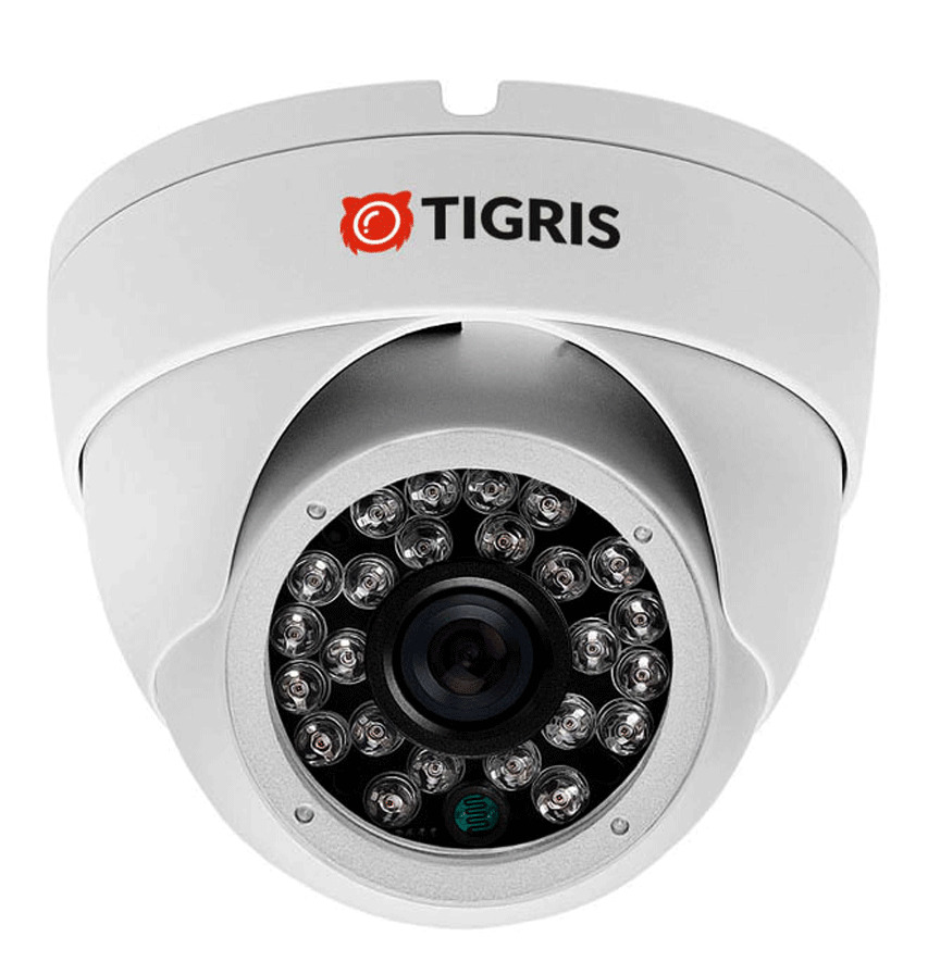 

Антивандальная камера видеонаблюдения TIGRIS TGB-AVP02, Белый, TGB-AVP02
