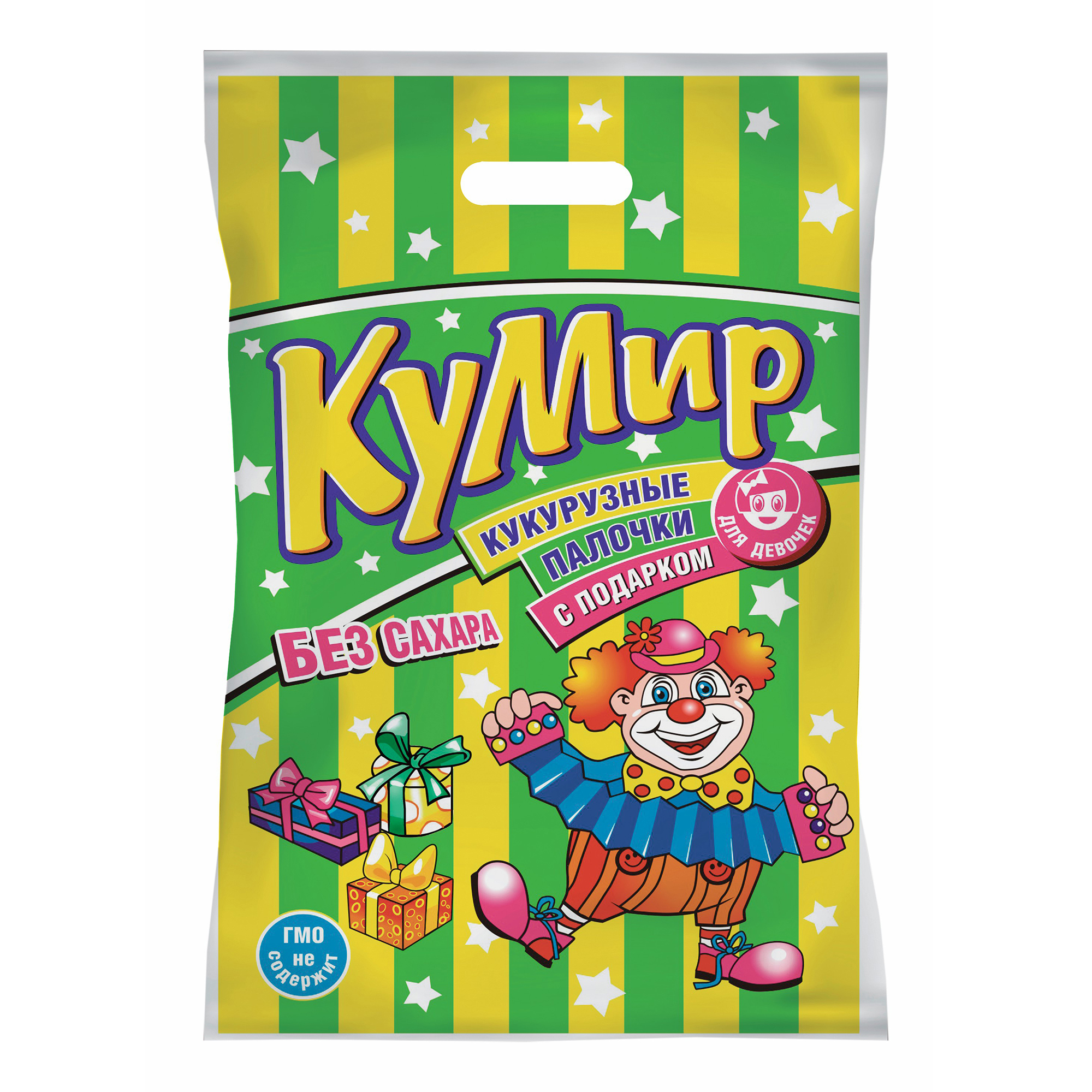 

Палочки кукурузные Кумир без сахара с игрушкой 90 г