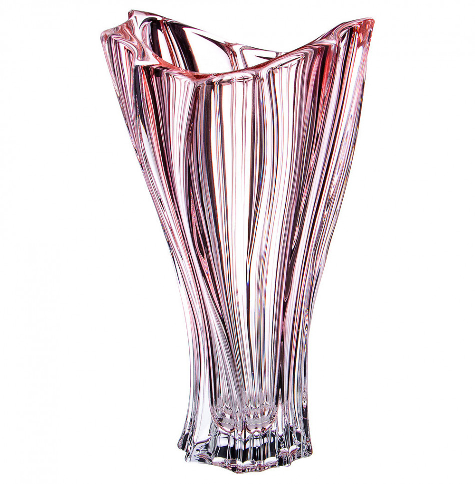 

Ваза для цветов 32 см Aurum Crystal Plantica Розовая 192706, Розовый, Plantica
