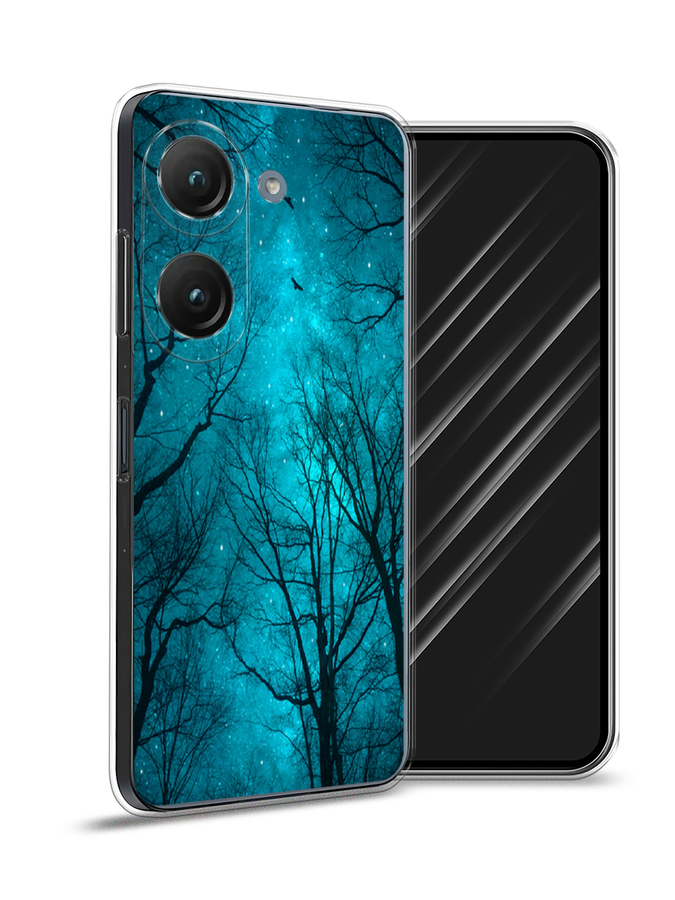 

Чехол Awog на Asus ZenFone 9 "Сказочный лес", Черный;бирюзовый, 44950-4