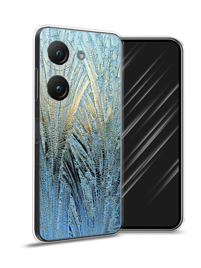 

Чехол Awog на Asus ZenFone 9 "Лёд", Голубой, 44950-4