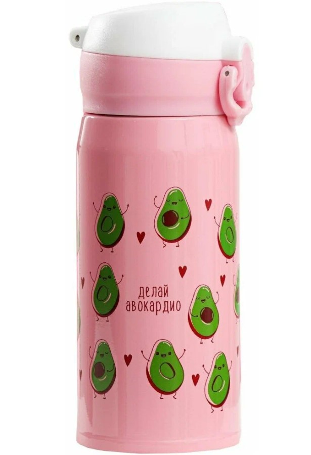 

Термос Svoboda Voli Авокардио 350ml 4312382, Розовый, Авокардио