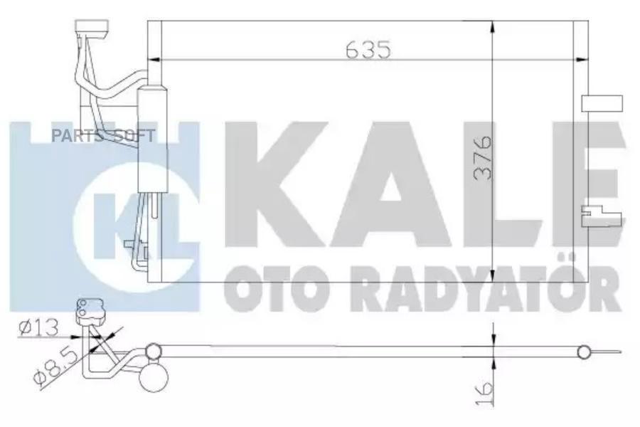 

Радиатор Кондиционера Mazda 3/ 5 KALE 392200