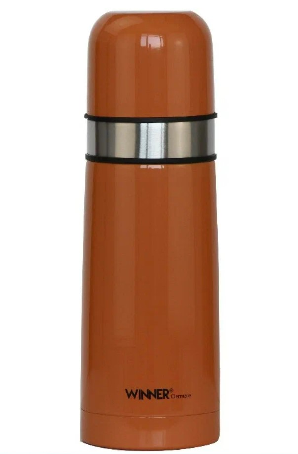 

Термос Winner WR-8221 коричневый/серебристый, WR-8221