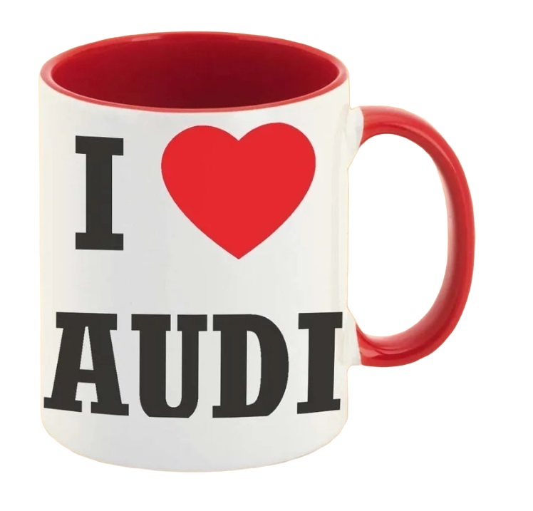 

Кружка CoolPodarok Авто I love audi