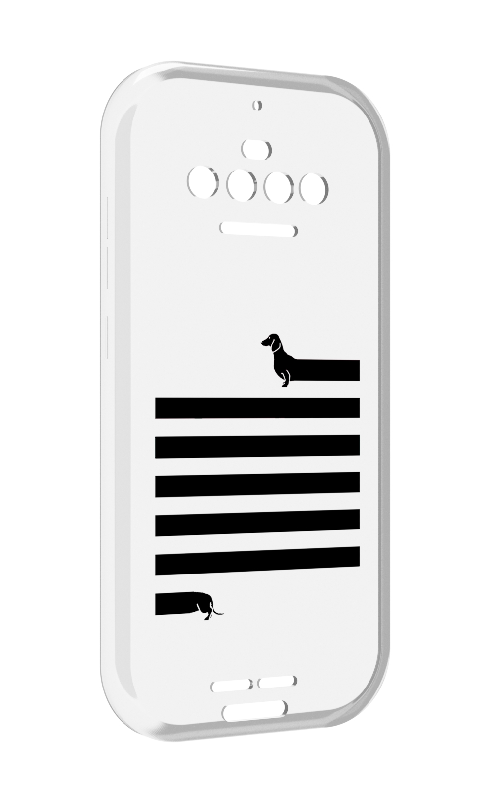 

Чехол MyPads длинная-такса для Oukitel F150 R2022, Прозрачный, Tocco