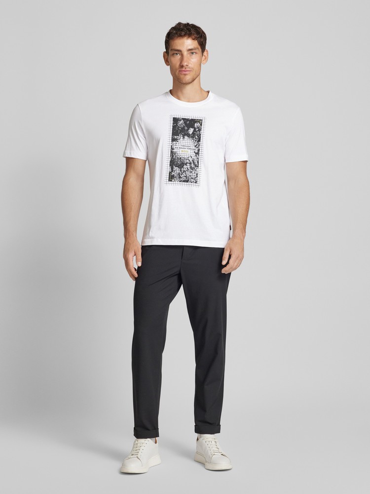 

Футболка мужская BOSS 50522640/00 белая XXL, Белый, 50522640/00
