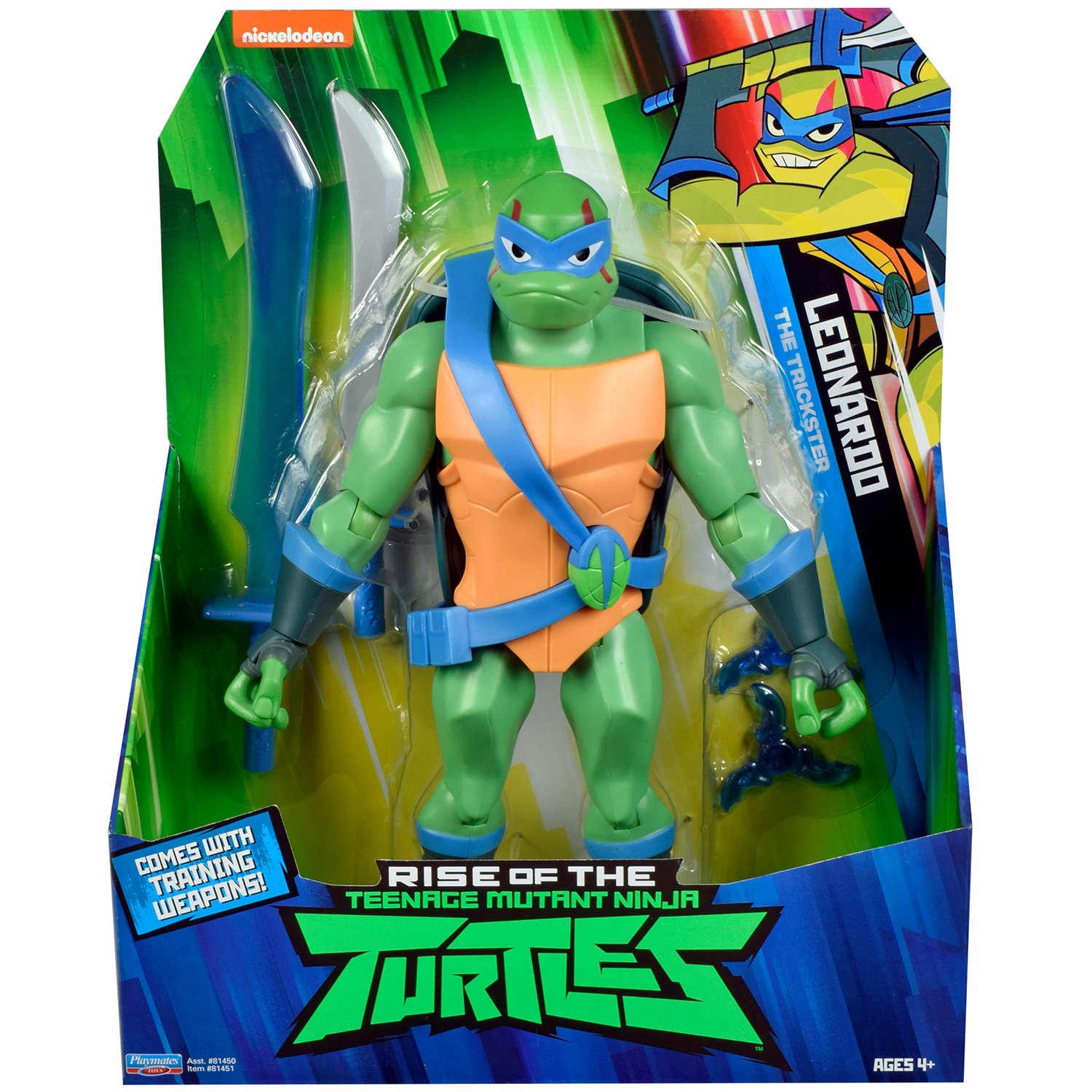 

Фигурка Черепашки Ниндзя Rotmnt Леонардо Остряк 27 см