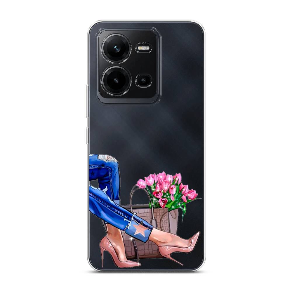 Чехол Awog  на Vivo V25 / Виво V25 Каблучки