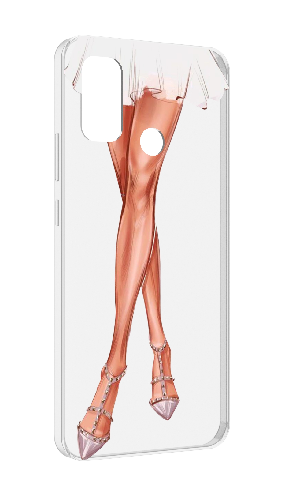 

Чехол MyPads Ножки для UleFone Note 10P/Note 10, Прозрачный, Tocco