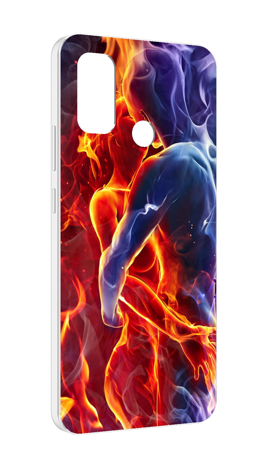 

Чехол MyPads Огонь-вода для UleFone Note 10P/Note 10, Прозрачный, Tocco