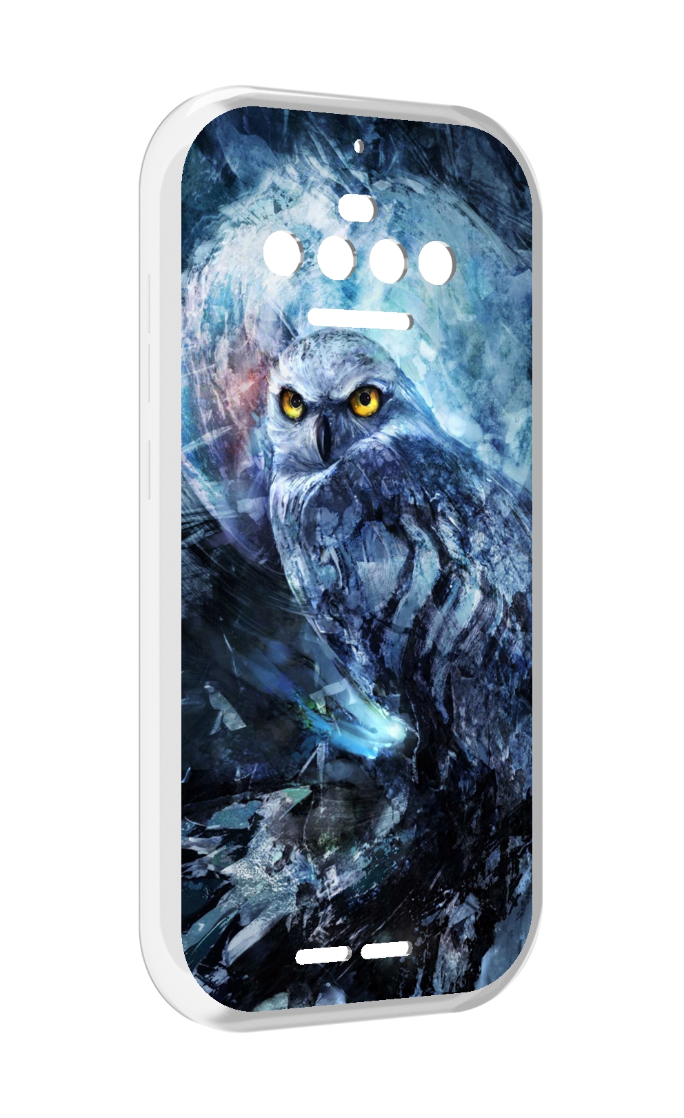 

Чехол MyPads замороженная-сова для Oukitel F150 R2022, Прозрачный, Tocco