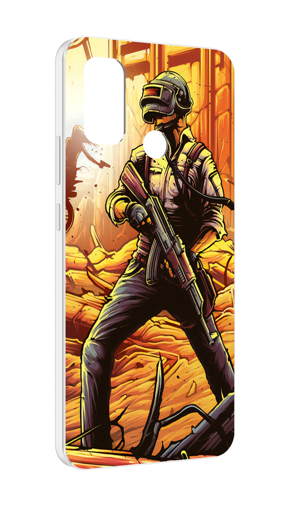

Чехол MyPads Пабг для UleFone Note 10P/Note 10, Прозрачный, Tocco