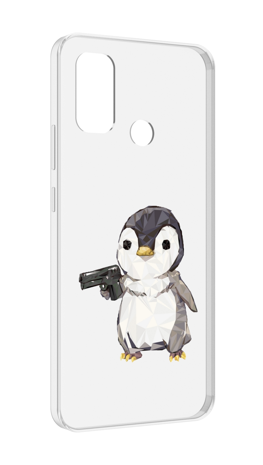 

Чехол MyPads Пингвин детский для UleFone Note 10P/Note 10, Прозрачный, Tocco