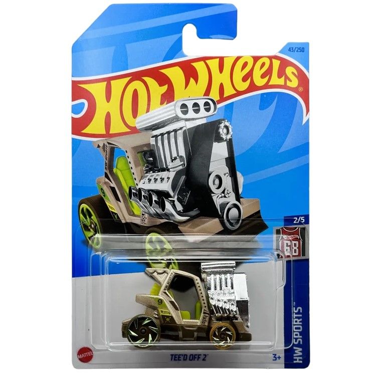 Машинка Hot Wheels багги HKK44 металлическая Teed Off 2 бронз