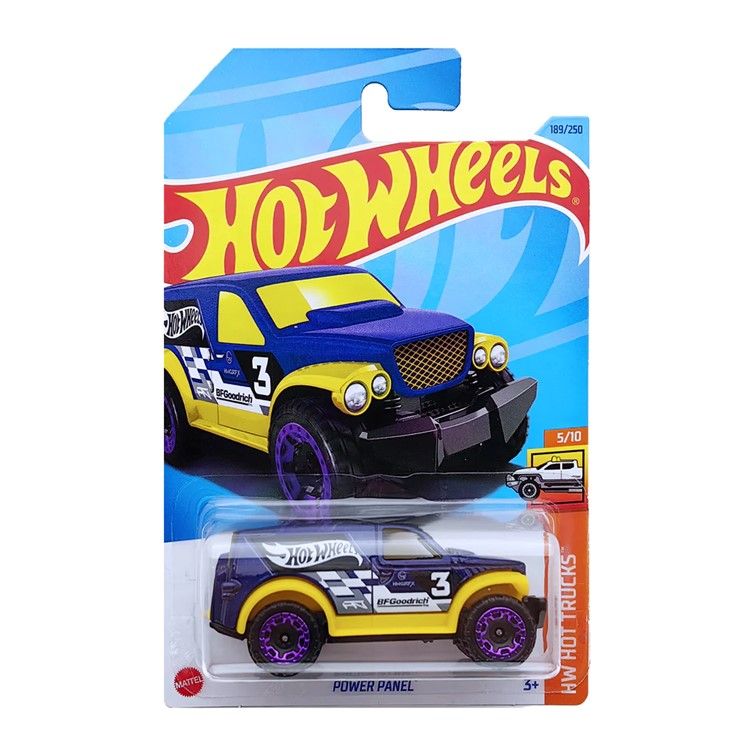 Машинка Hot Wheels внедорожник HKK59 металлическая Power Panel фиолетовый трехколесный самокат small rider power j