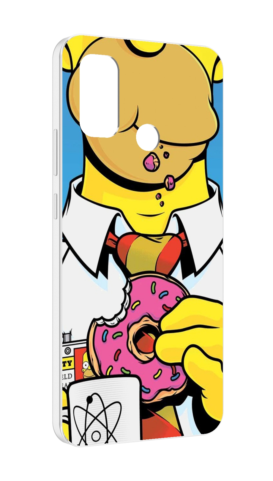 

Чехол MyPads Пончик для UleFone Note 10P/Note 10, Прозрачный, Tocco