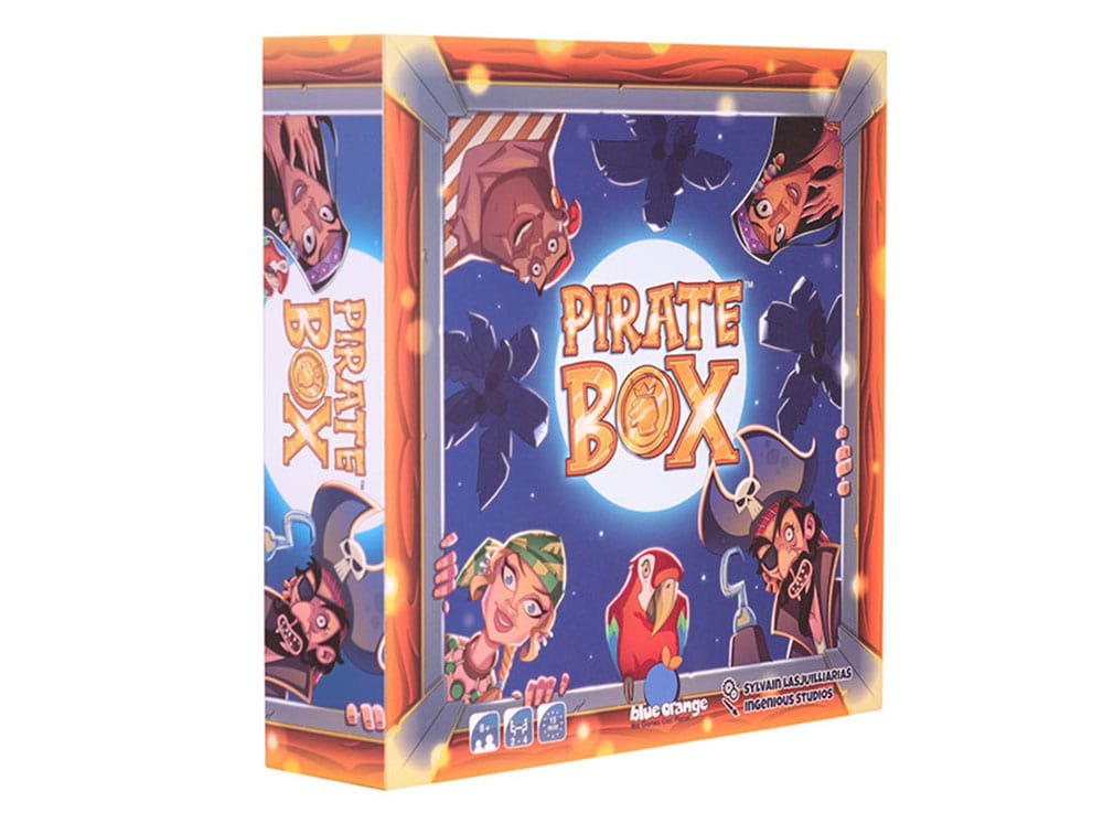 Настольная игра Blue Orange Сундук сокровищ (Pirate Box) семейная настольная игра hatber остров сокровищ ин2 10429