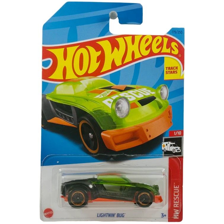 Машинка Hot Wheels легковая машина HKJ18 металлическая Lightnin Bug салатовый;черный машинка hot wheels легковая машина hkj08 металлическая layin lowrider салатовый