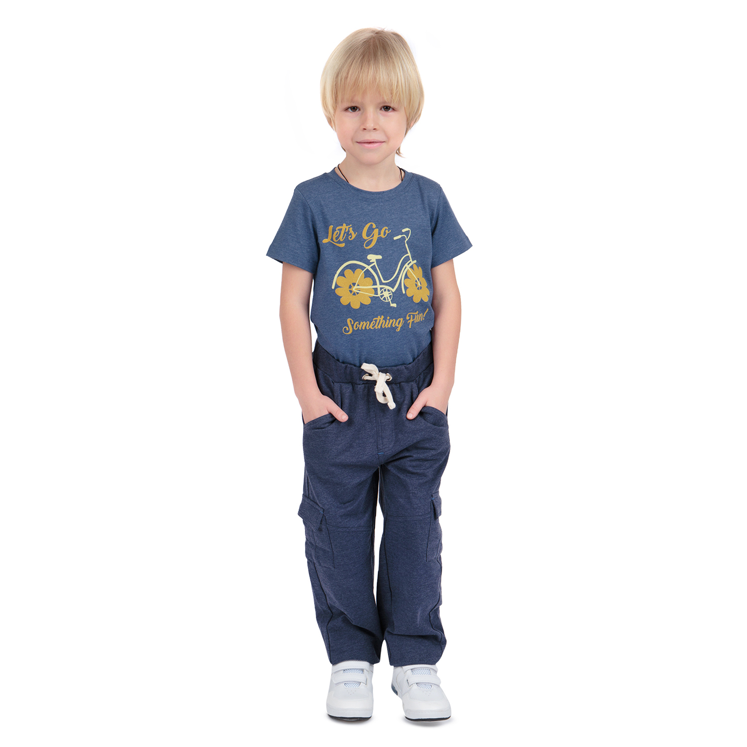 

Брюки Leader Kids синий SS20LM27M р.116, SS20LM27M