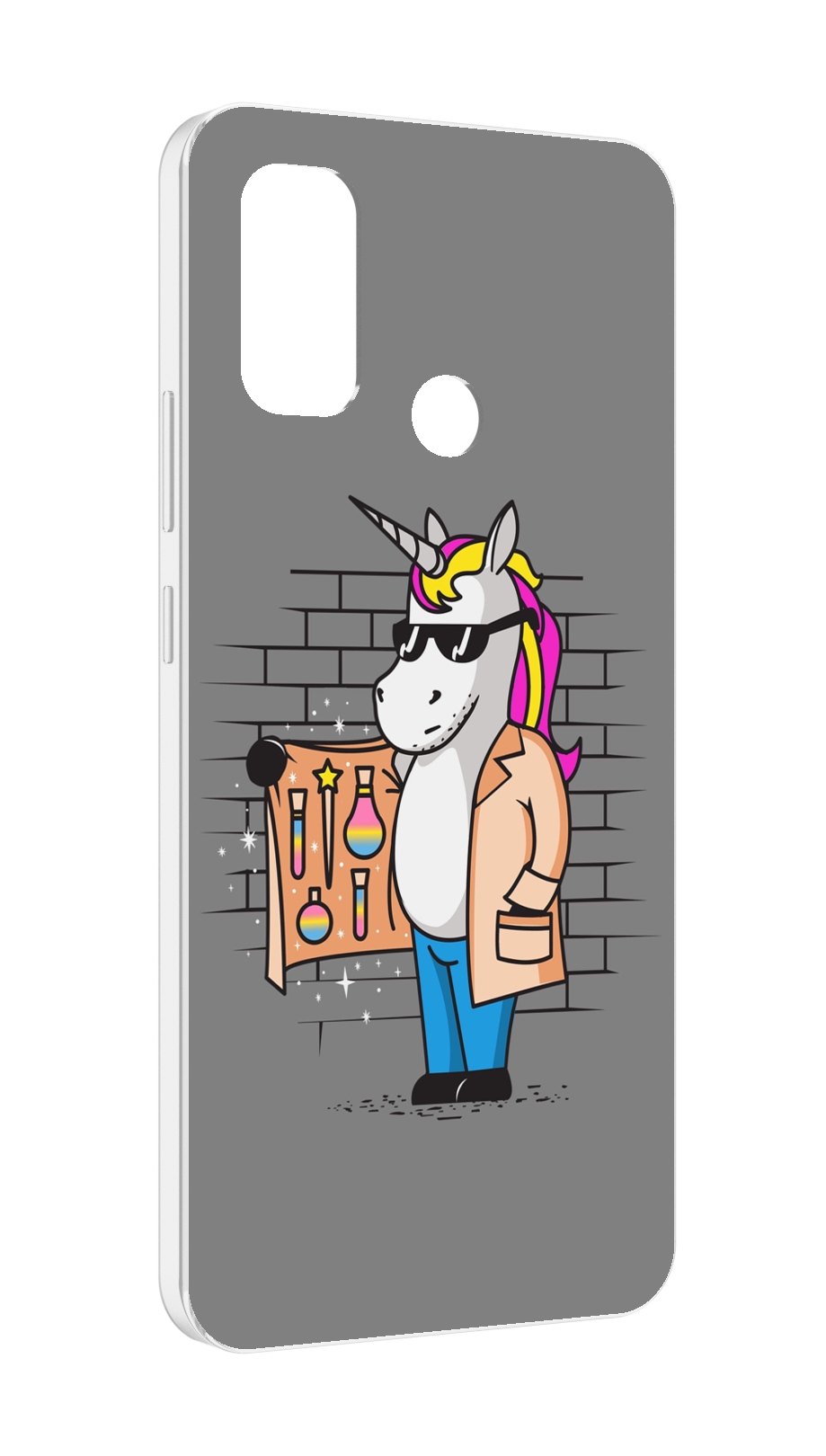 

Чехол MyPads Продавец-единорог для UleFone Note 10P/Note 10, Прозрачный, Tocco