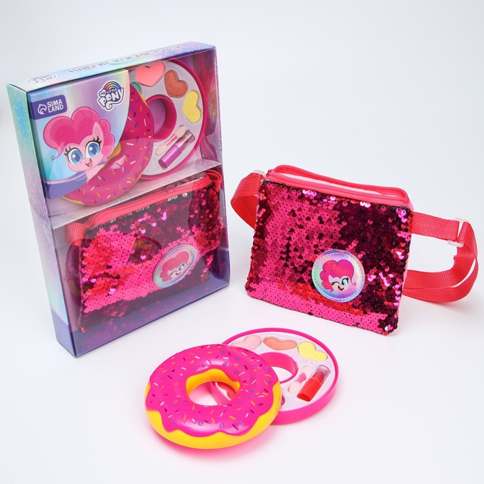 

Набор детской косметики и аксессуаров Hasbro Пинки Пай My Little Pony, Розовый;желтый;оранжевый;синий