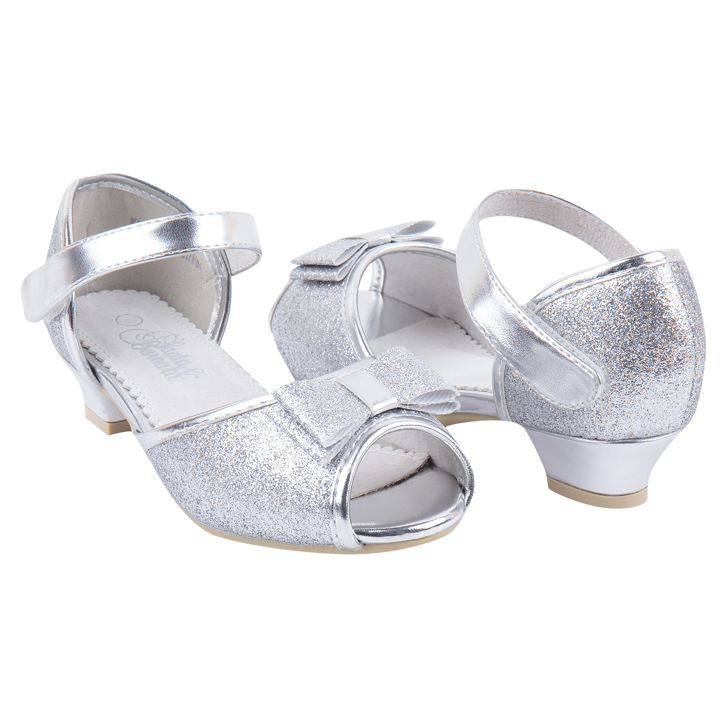 фото Туфли santa&barbara серебряный knfw19-12 silver р.34