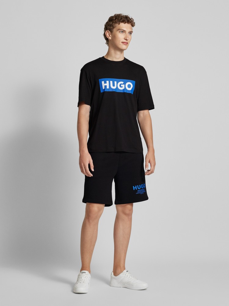 

Футболка мужская HUGO 50522376/00 черная L, Черный, 50522376/00