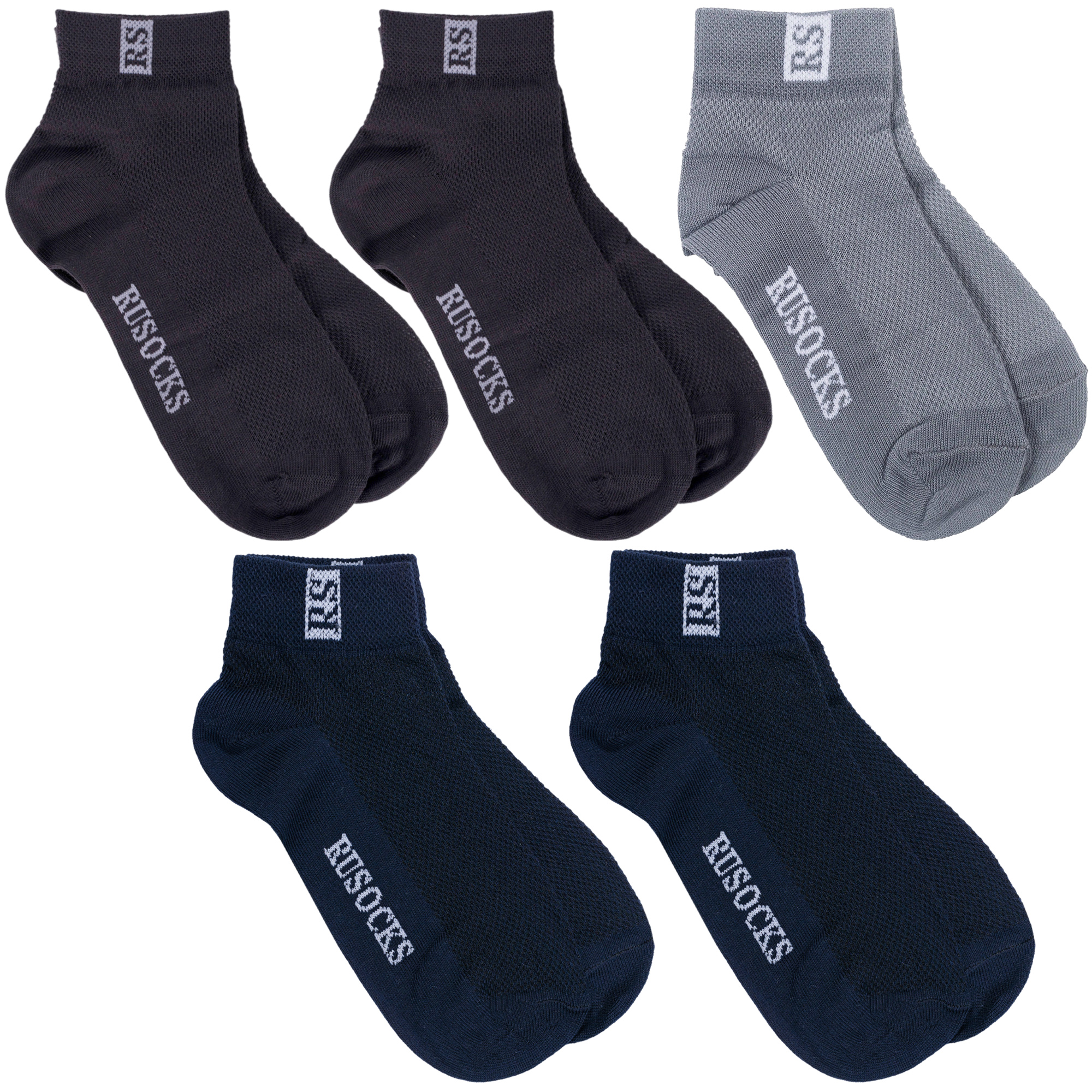 

Носки детские Rusocks 5-Д-36, серый; синий, 16, 5-Д-36