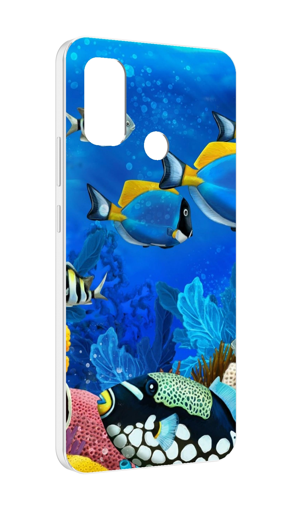 

Чехол MyPads Рыбки для UleFone Note 10P/Note 10, Прозрачный, Tocco