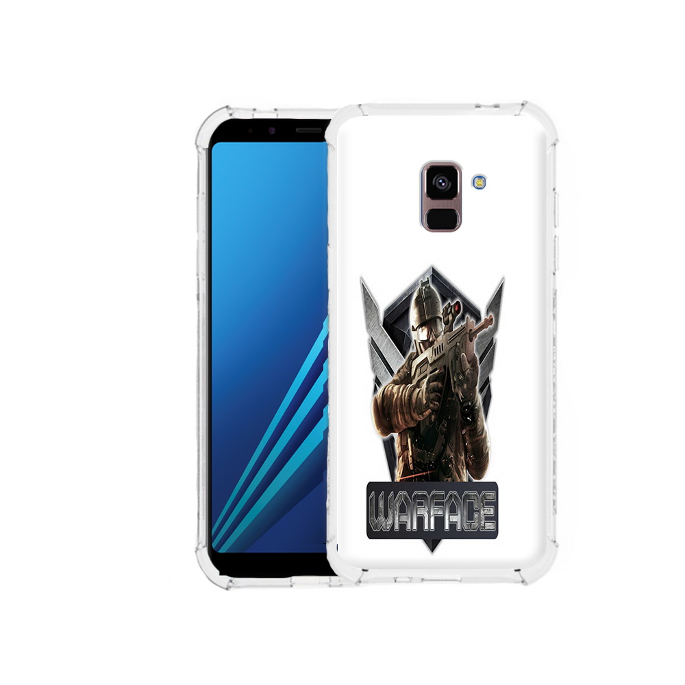

Чехол MyPads Tocco для Samsung Galaxy A8 Plus игра про войну (PT119249.593.374), Tocco