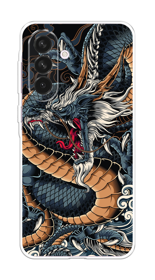 

Чехол на Samsung Galaxy A56 5G Japanese Dragon, Коричневый;черный;синий, 2110850-1
