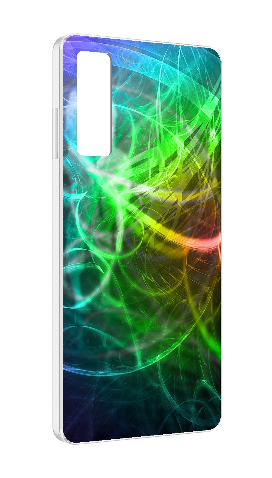 

Чехол MyPads разноцветная-абстракция-линиями для TCL 20 5G, Прозрачный, Tocco