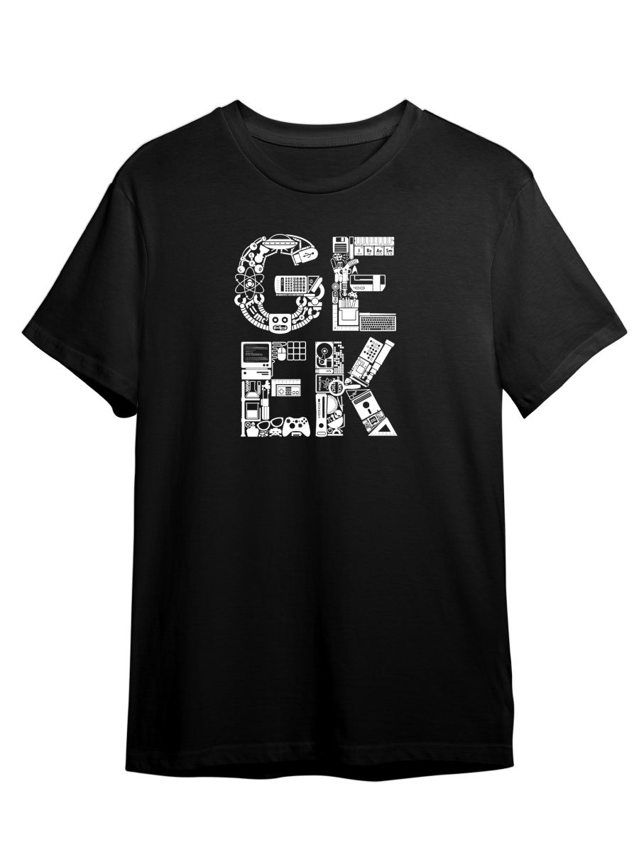 

Футболка унисекс Каждому Своё Джойстик/Геймер/Geek/Ретро GMRT8 черная XS, Черный, "Джойстик/Геймер/Geek/Ретро" GMRT8