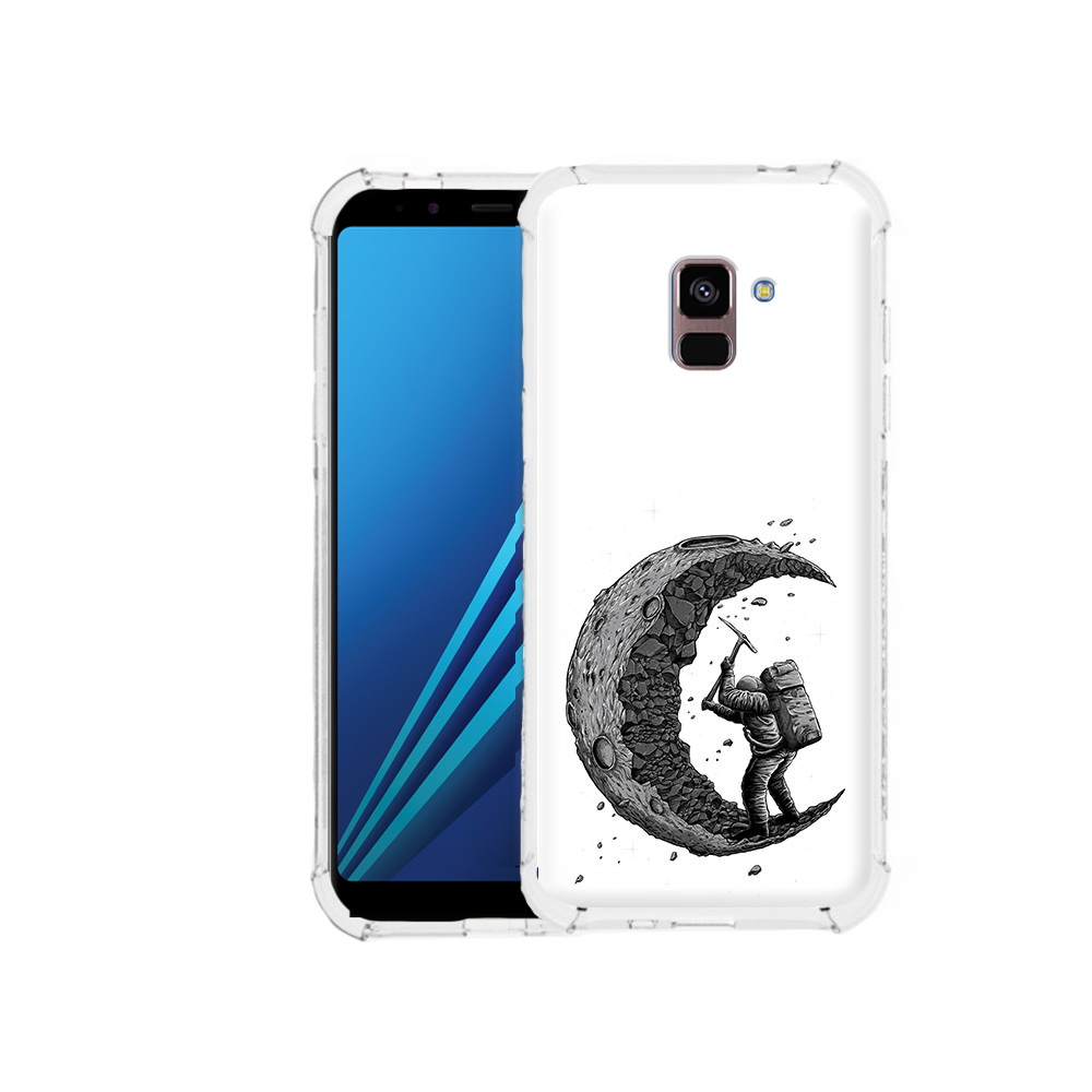 

Чехол MyPads Tocco для Samsung Galaxy A8 Plus камненная луна (PT119249.593.384), Tocco