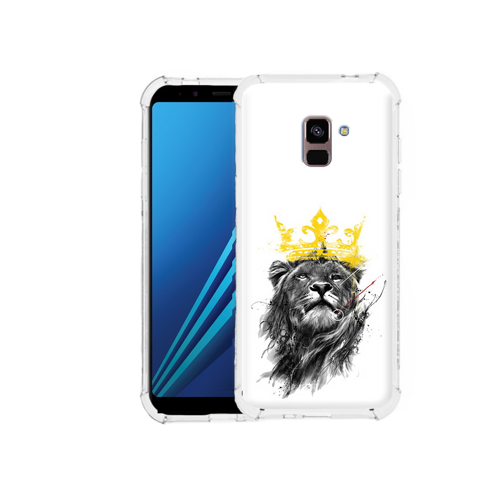 

Чехол MyPads Tocco для Samsung Galaxy A8 Plus король-лев (PT119249.593.391), Tocco
