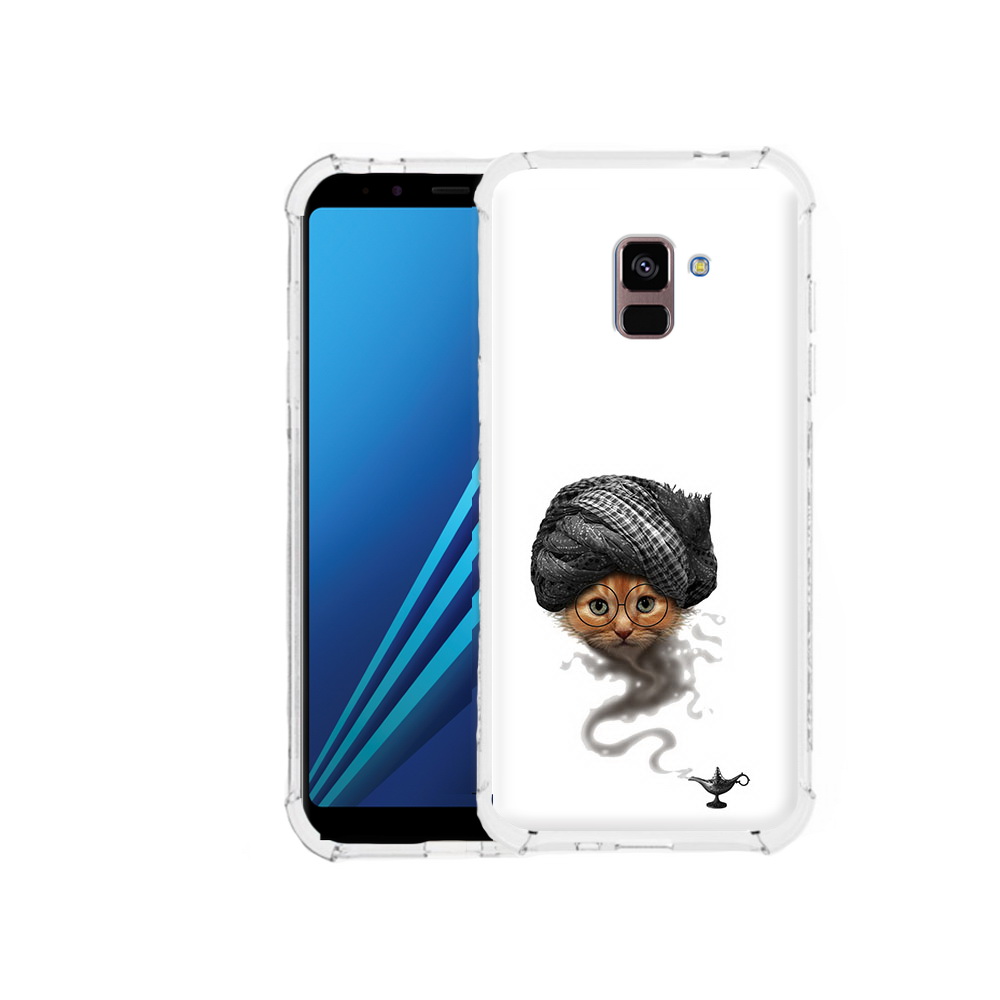 

Чехол MyPads Tocco для Samsung Galaxy A8 Plus кот джин (PT119249.593.398), Tocco
