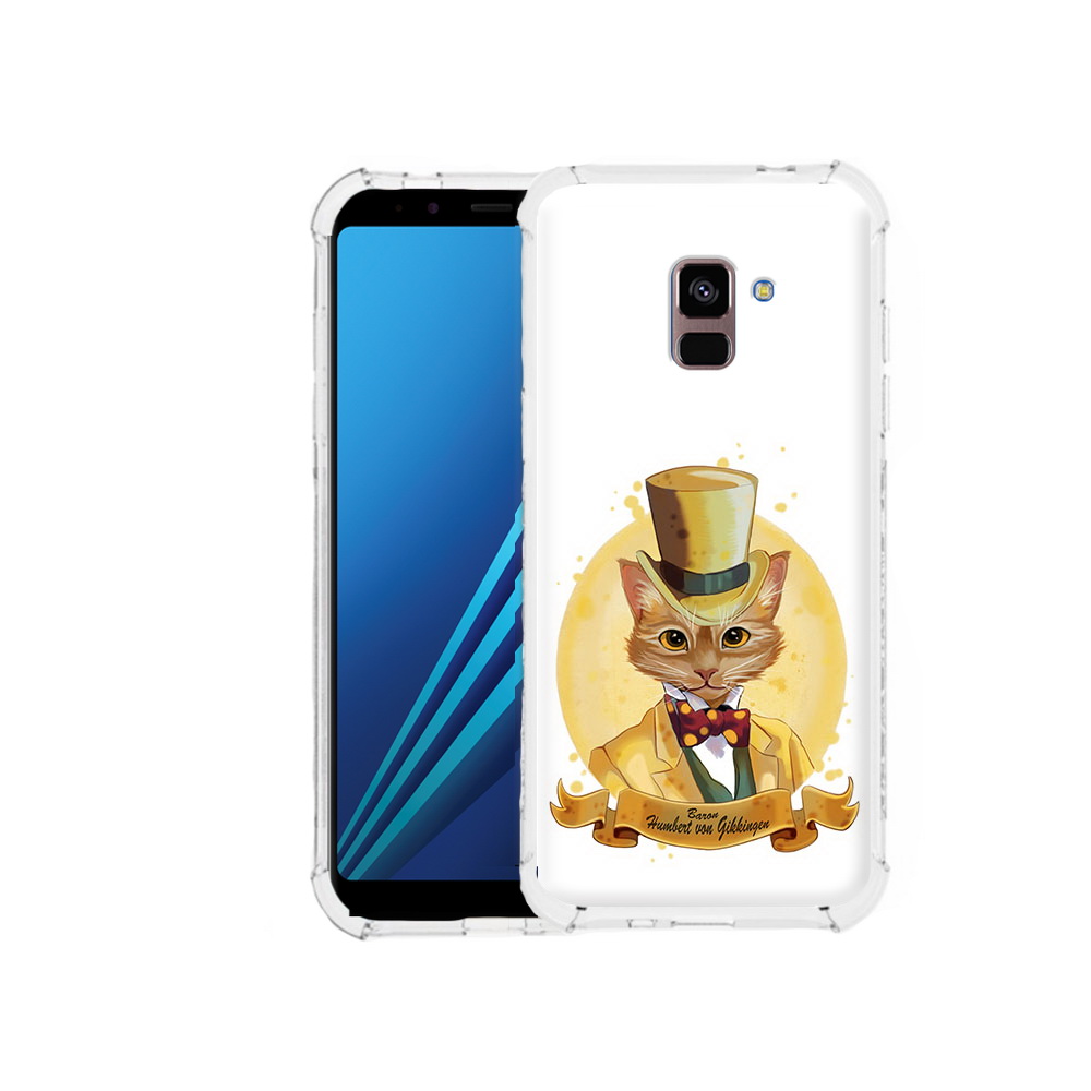 

Чехол MyPads Tocco для Samsung Galaxy A8 Plus кот юрист (PT119249.593.401), Tocco