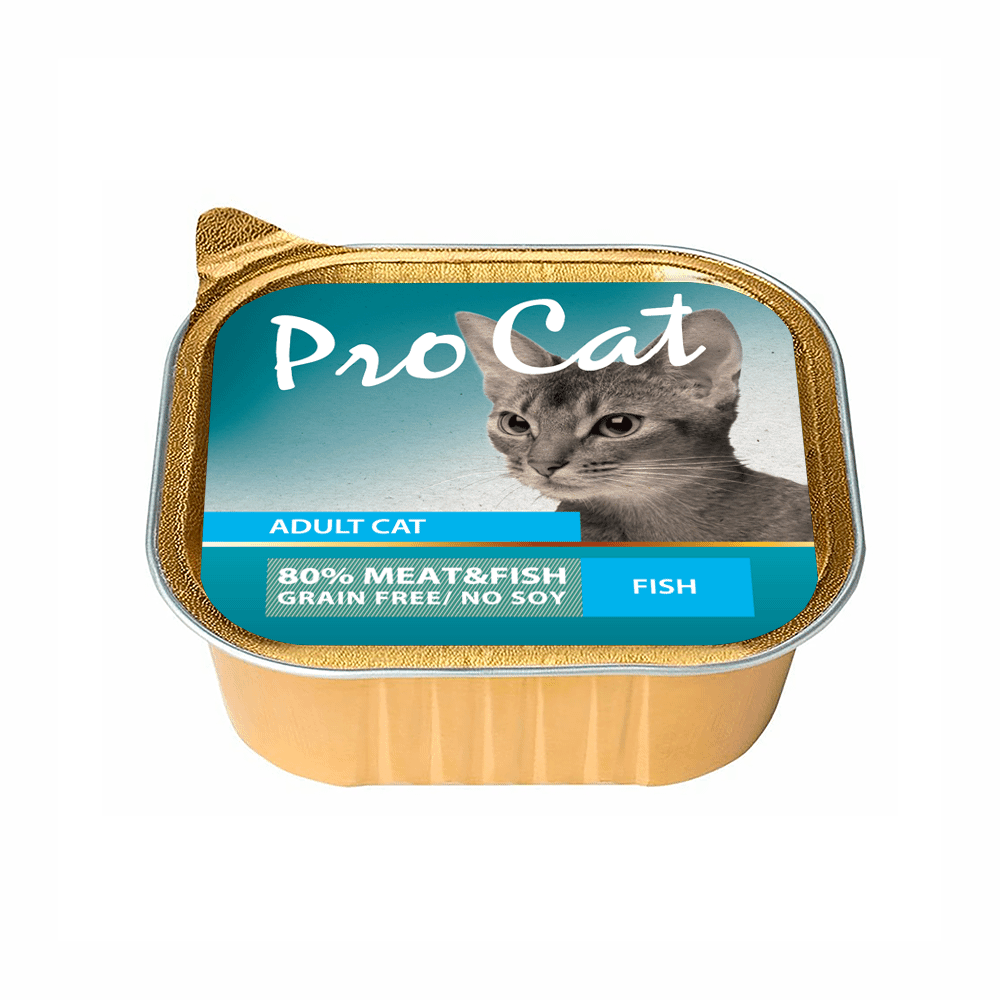 Паштет Pro Cat с рыбой для кошек 100 г