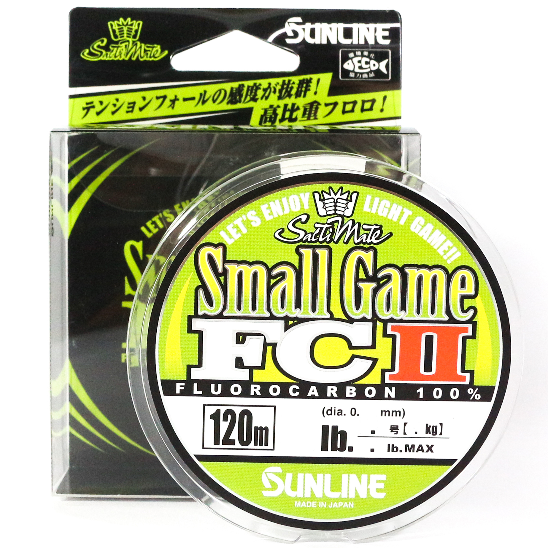 

Флюрокарбон SunLine SWS Small Game FC II 120м 60171314 прозрачный,120 м, Белый