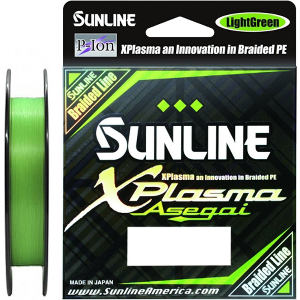 

Шнур SunLine X-Plasma Asegai 63043200 Light Green,150 м, Зеленый