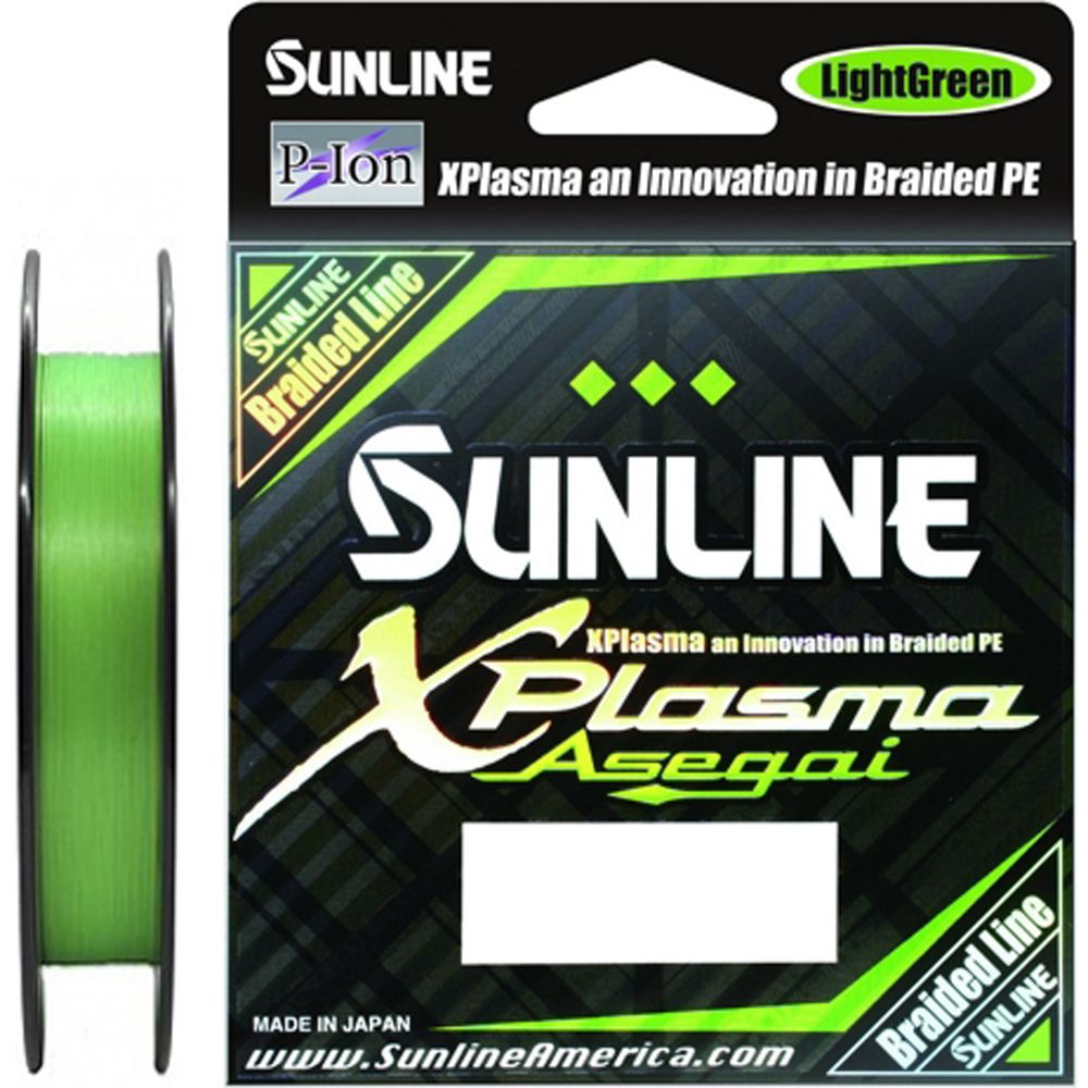 

Шнур SunLine X-Plasma Asegai 63043206 Light Green,150 м, Зеленый