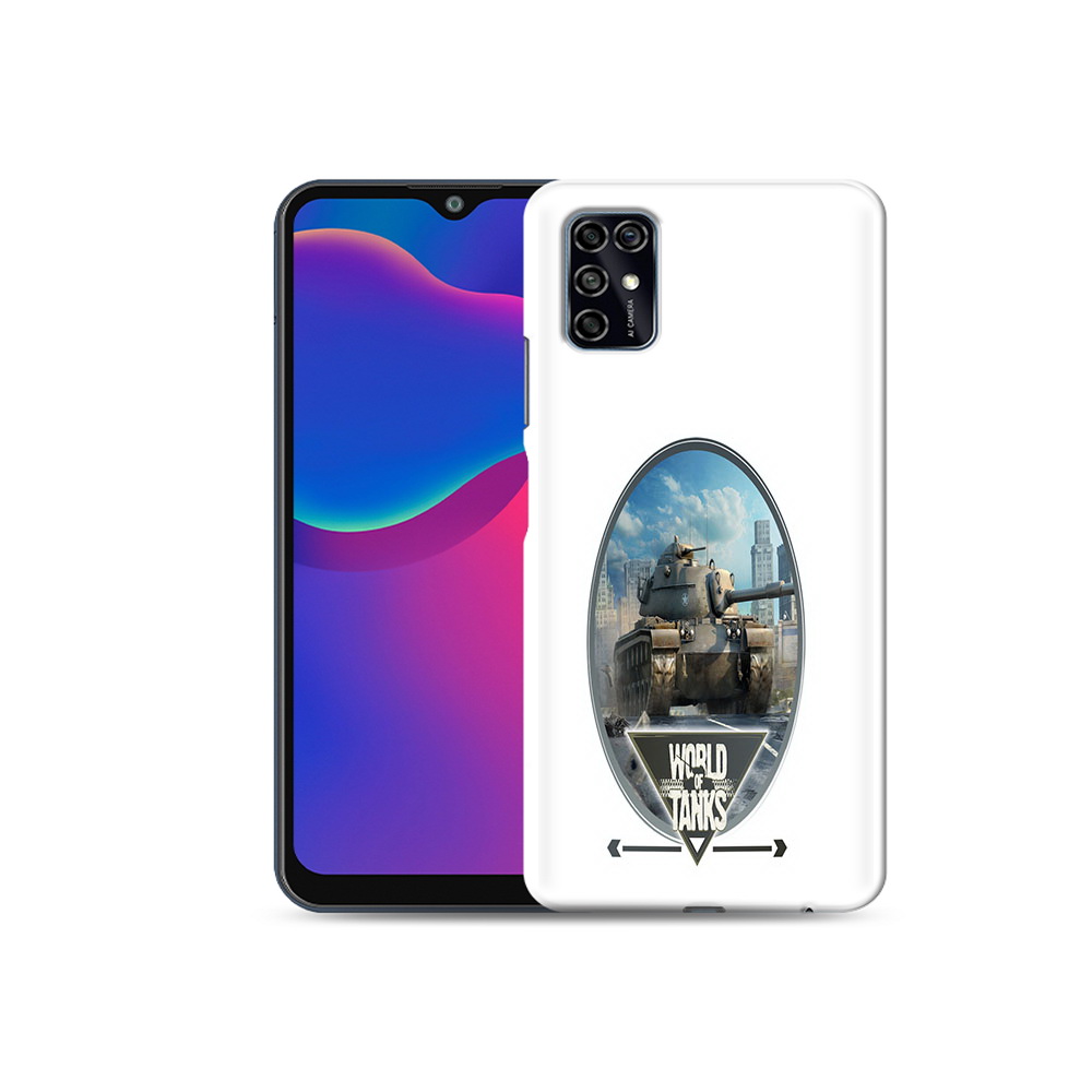 

Чехол MyPads Tocco для ZTE Blade V2020 Smart игра с танками (PT156449.459.375), Прозрачный, Tocco