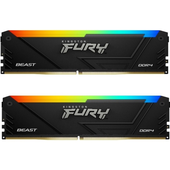 

Оперативная память Kingston Fury Beast (KF432C16BB2AK2/32) DDR4 2x16Gb 3200MHz, Fury Beast