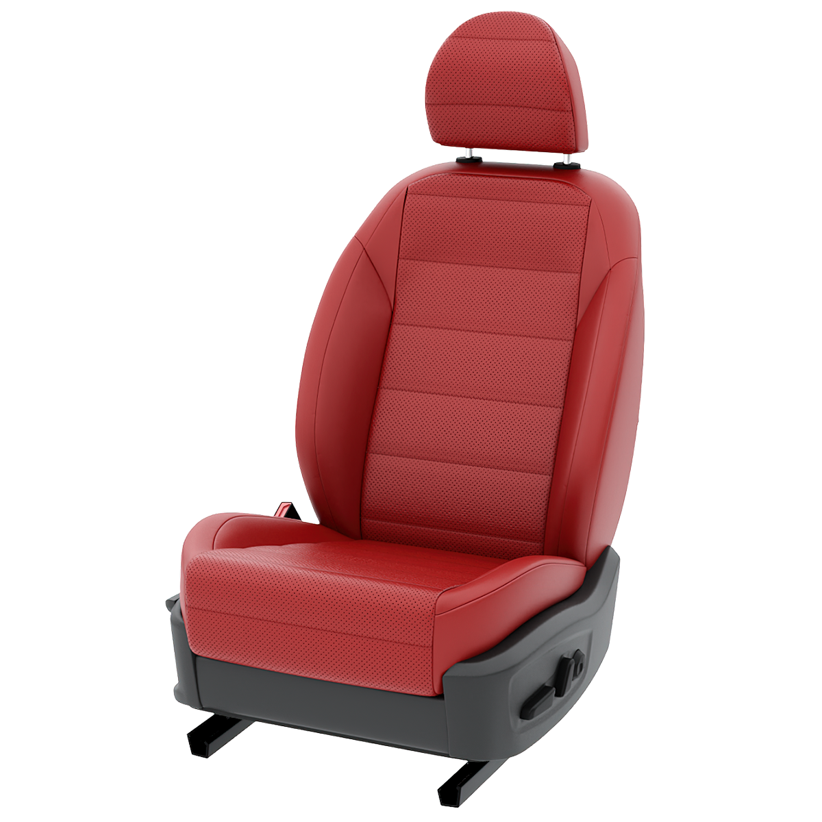 

Чехлы на сиденья Автолето для Киа Соренто красный экокожа LA635C70, 332