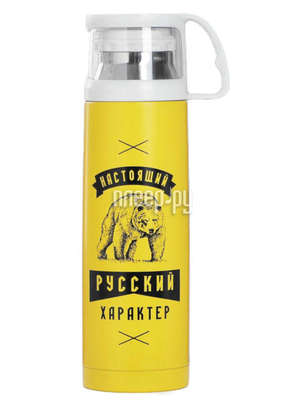 фото Термос командор русский характер 500ml 3843872 nobrand