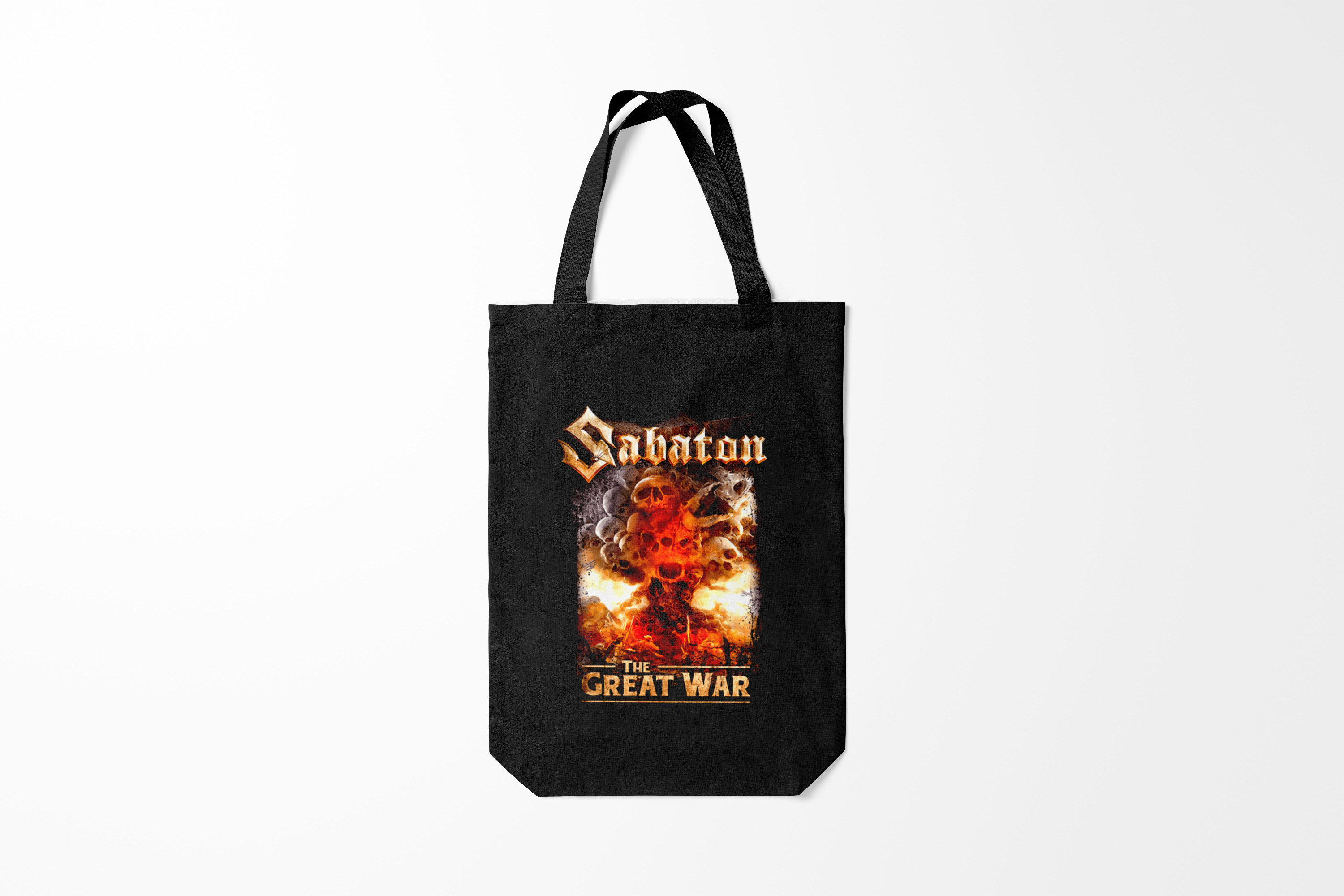 

Сумка шoппер унисекс Burnettie Sabaton, разноцветный, Sabaton