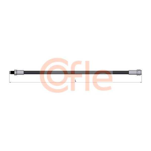 

Шланг Тормозной Передн Mercedes C (W202/203/204) 94- / E (W210) 96- / Clk (W208/209) 98- C