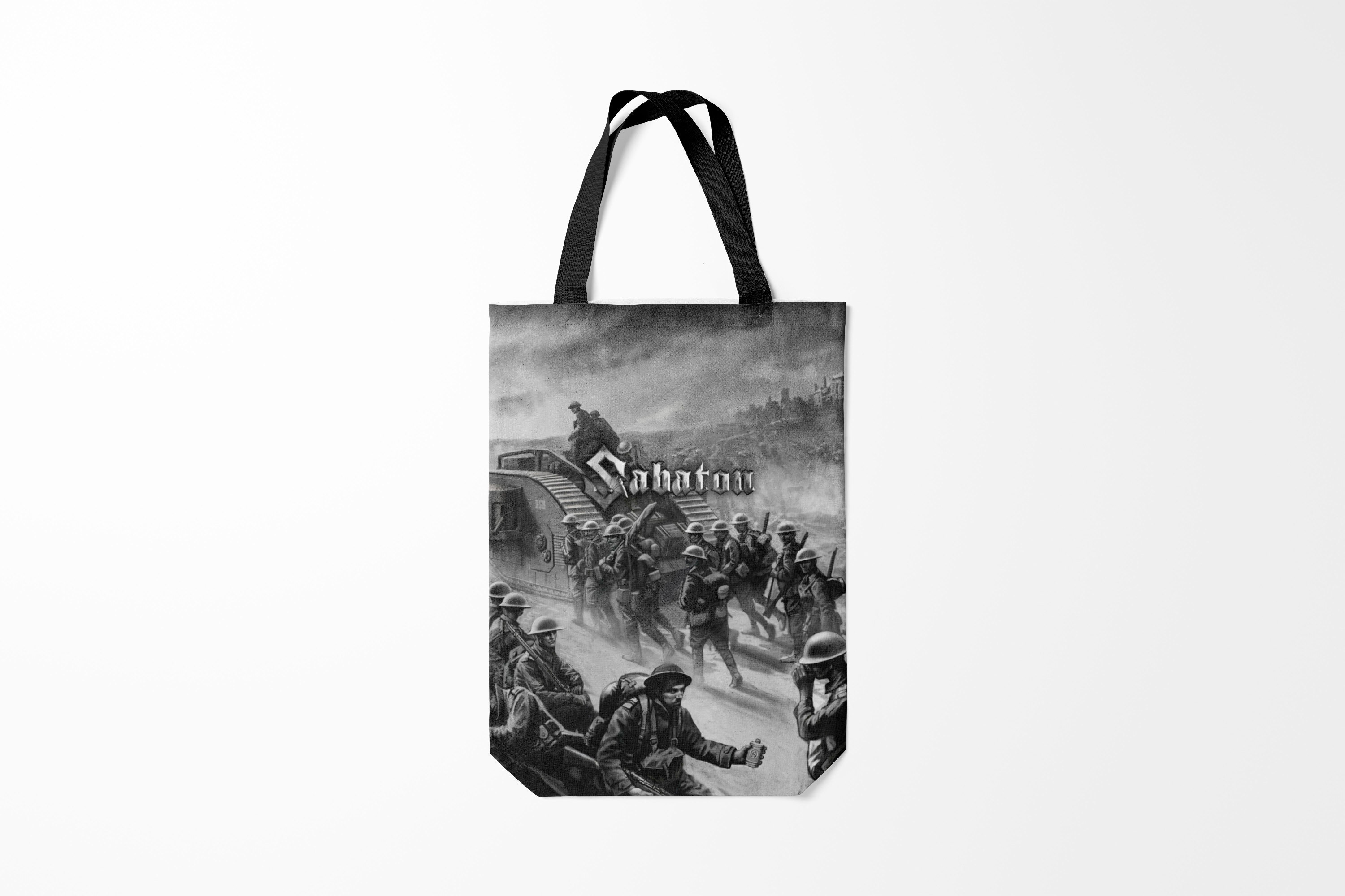 

Сумка шoппер унисекс Burnettie Sabaton, разноцветный, Sabaton